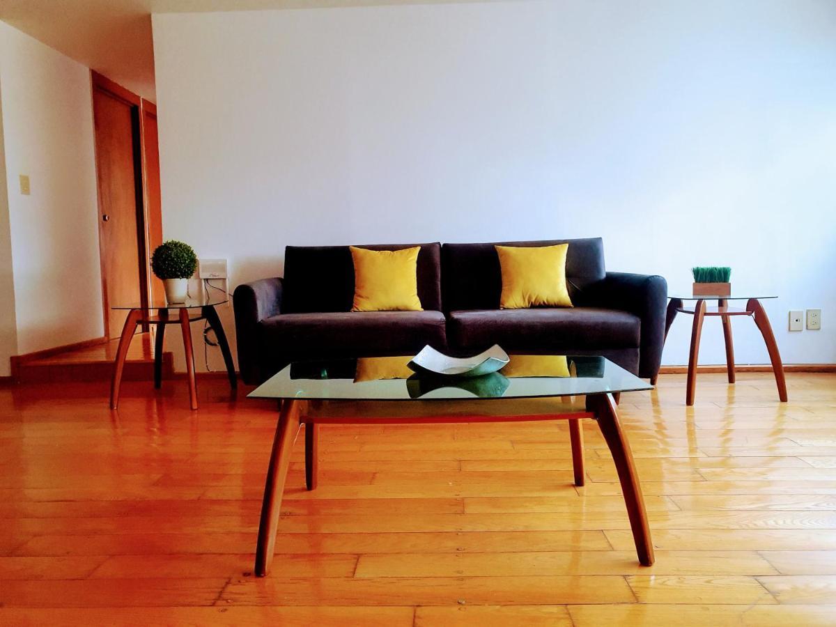 Amplio E Iluminado Departamento Apartment เม็กซิโกซิตี้ ภายนอก รูปภาพ