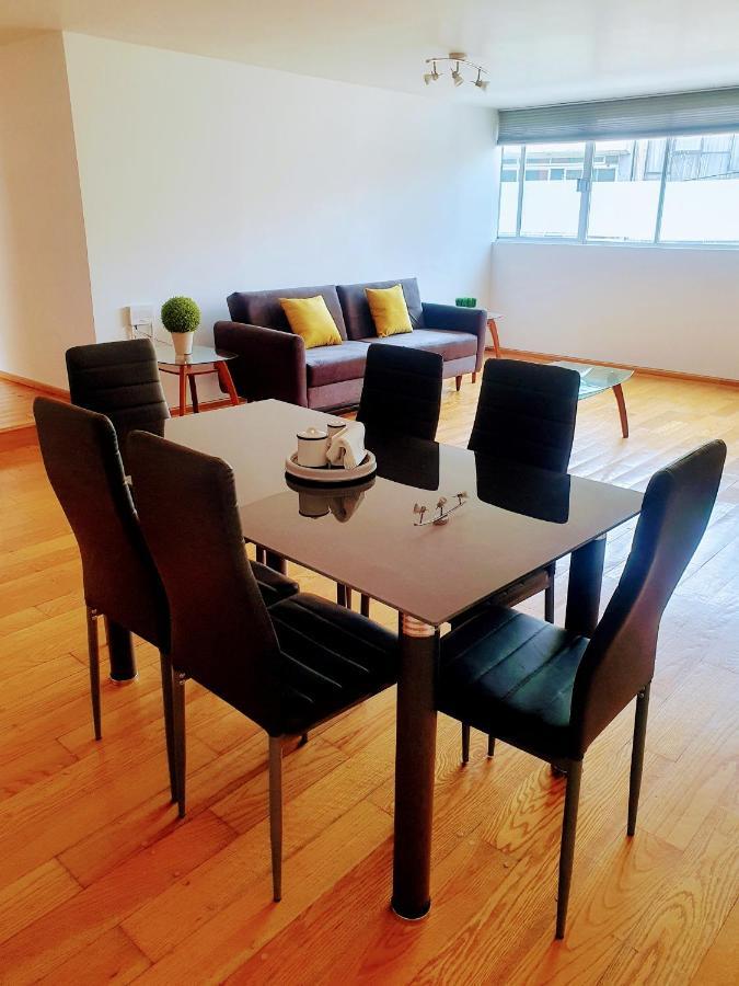 Amplio E Iluminado Departamento Apartment เม็กซิโกซิตี้ ภายนอก รูปภาพ